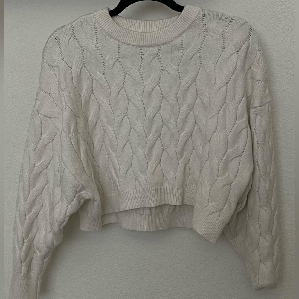 Knit Cropped Sweater